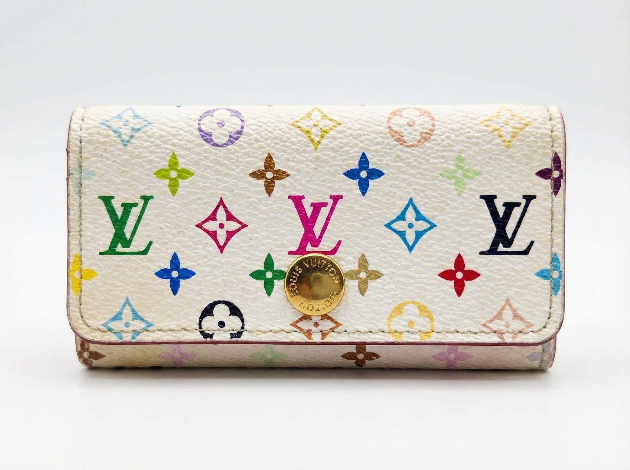 Louis Vuitton x Murakami Multicolore Key Case - Image 2